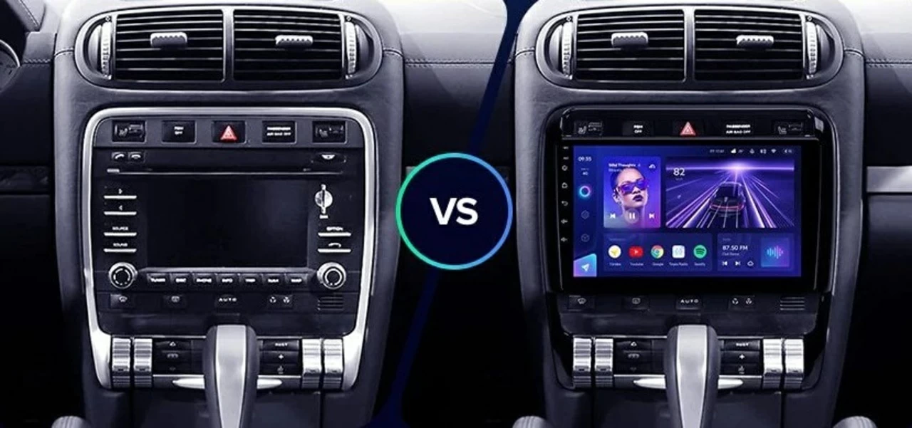 Navigatie Auto Teyes CC3 2K Porsche Cayenne 2002-2010 6+128GB 9.5" QLED Octa-core 2Ghz, Android 4G Bluetooth 5.1 DSP [2]