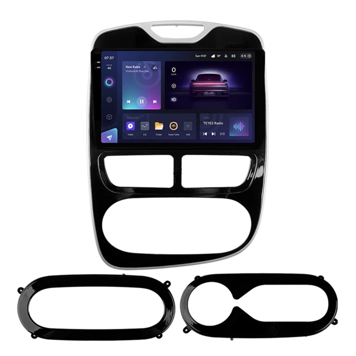 Navigatii Auto - Navigatie Auto Teyes CC3 2K Renault Clio 4 2016-2019 4+64GB 10.36" QLED Octa-core 2Ghz, Android 4G Bluetooth 5.1 DSP