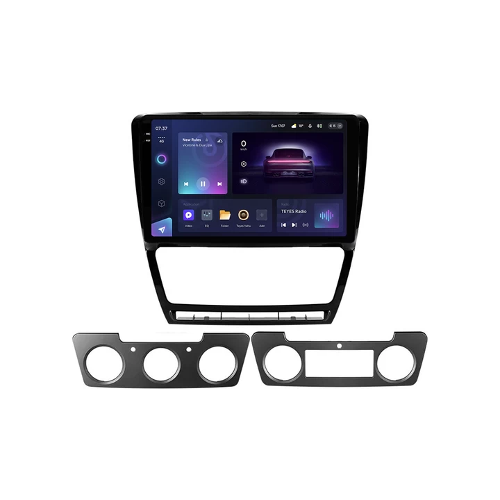 Soundhouse - Navigatie Auto Teyes CC3 2K Skoda Octavia 2 2004-2013 4+32GB 10.36" QLED Octa-core 2Ghz Android 4G Bluetooth 5.1 DSP