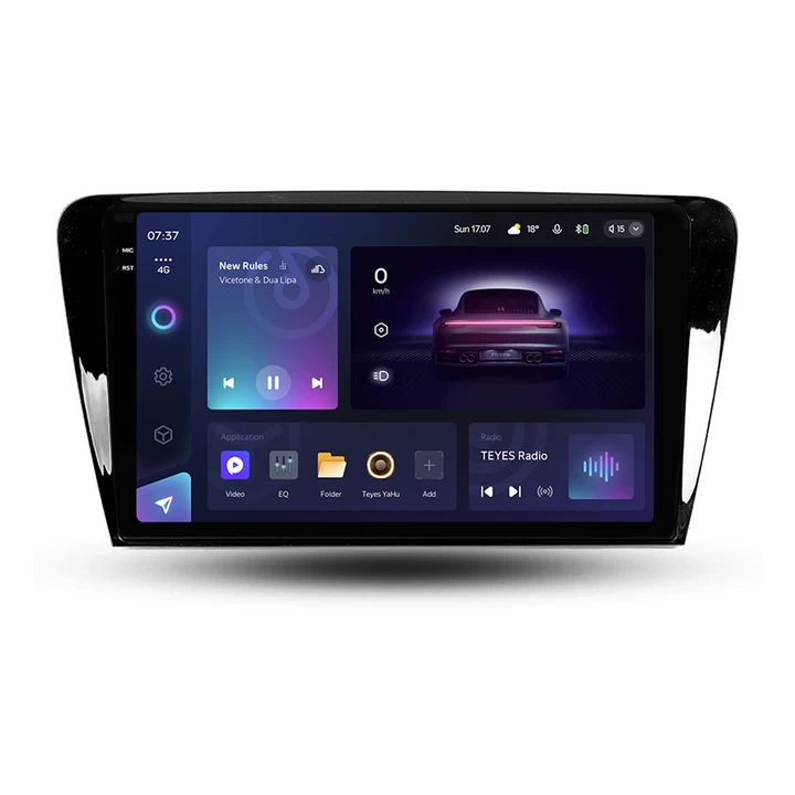 NAVIGATII SKODA - Navigatie Auto Teyes CC3 2K Skoda Octavia 3 2013-2018 4+32GB 10.36" QLED Octa-core 2Ghz Android 4G Bluetooth 5.1 DSP