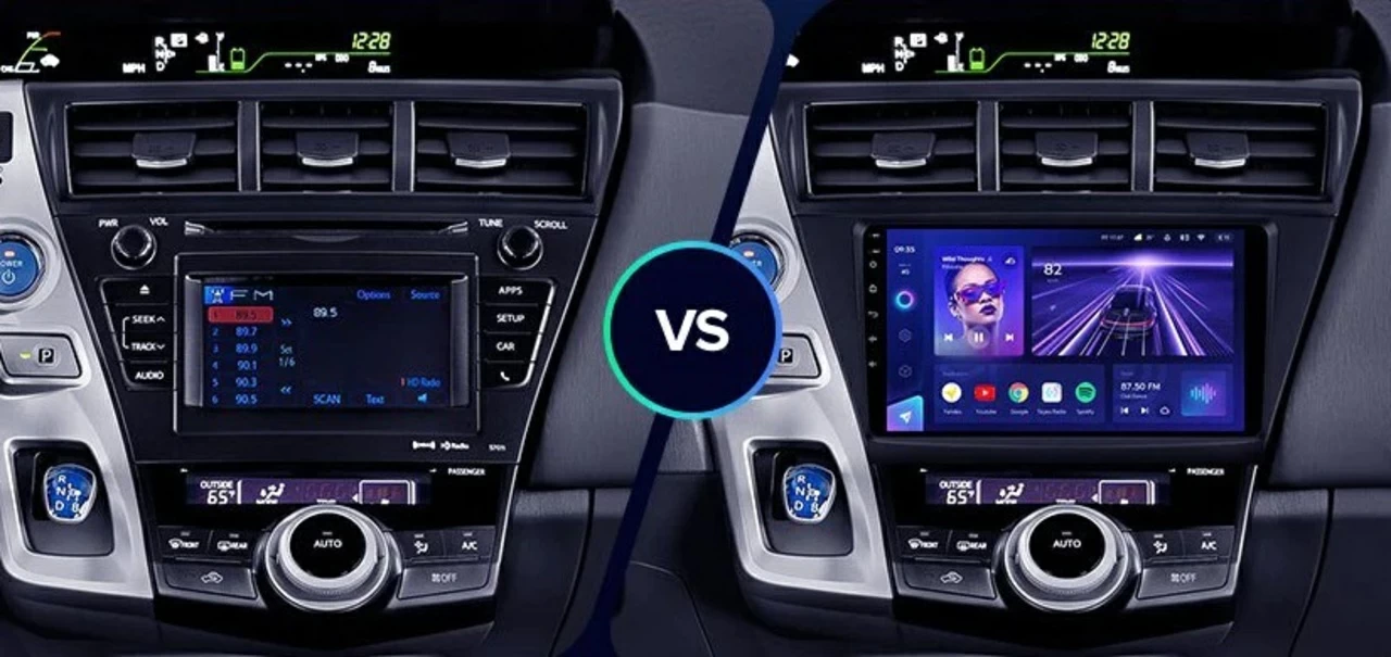 Navigatie Auto Teyes CC3 2K Toyota Prius XW30 2009-2015 4+32GB 9.5" QLED Octa-core 2Ghz Android 4G Bluetooth 5.1 DSP [2]