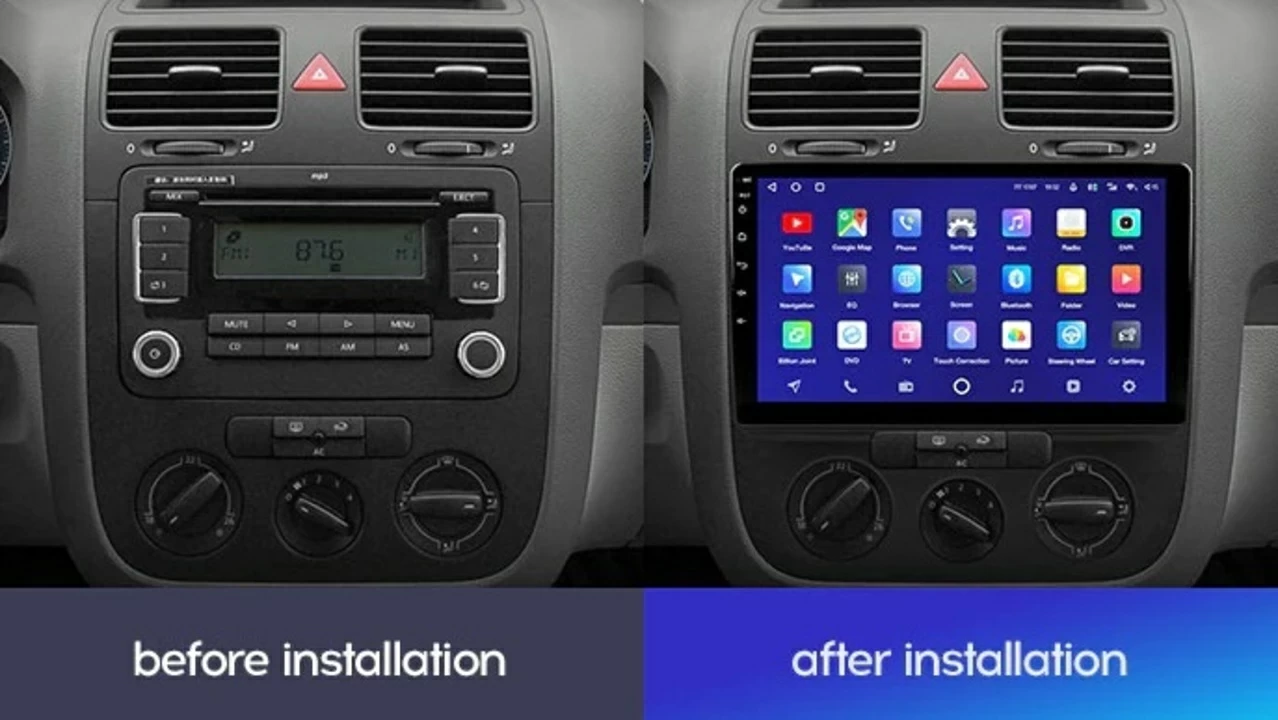 Navigatie Auto Teyes CC3 2K Volkswagen Golf 5 2005-2010 4+32GB 10.36" QLED Octa-core 2Ghz Android 4G Bluetooth 5.1 DSP [2]