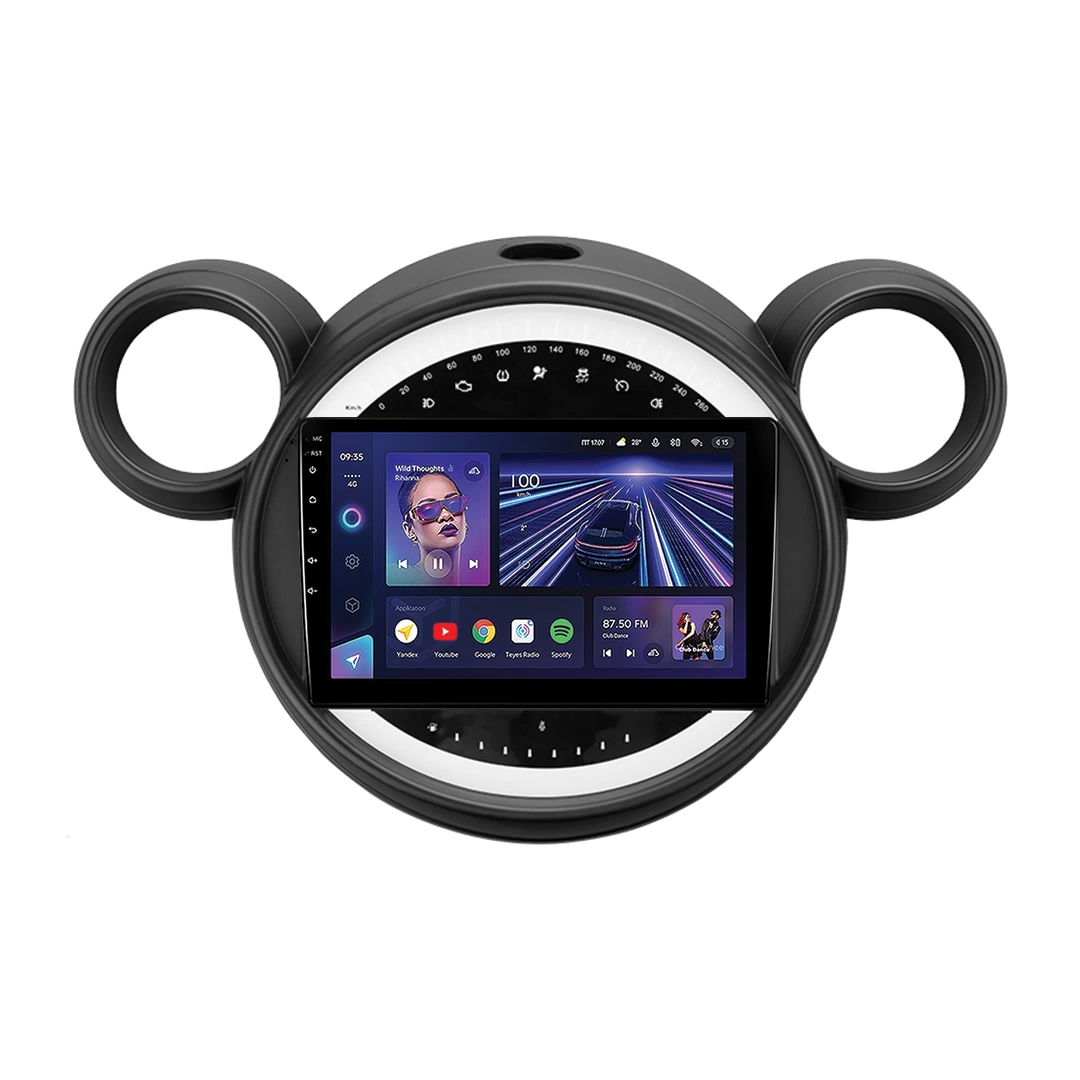 Navigatii Auto - Navigatie Auto Teyes CC3 360° Mini 2007-2016 6+128GB 9" QLED Octa-core 1.8Ghz, Android 4G Bluetooth 5.1 DSP