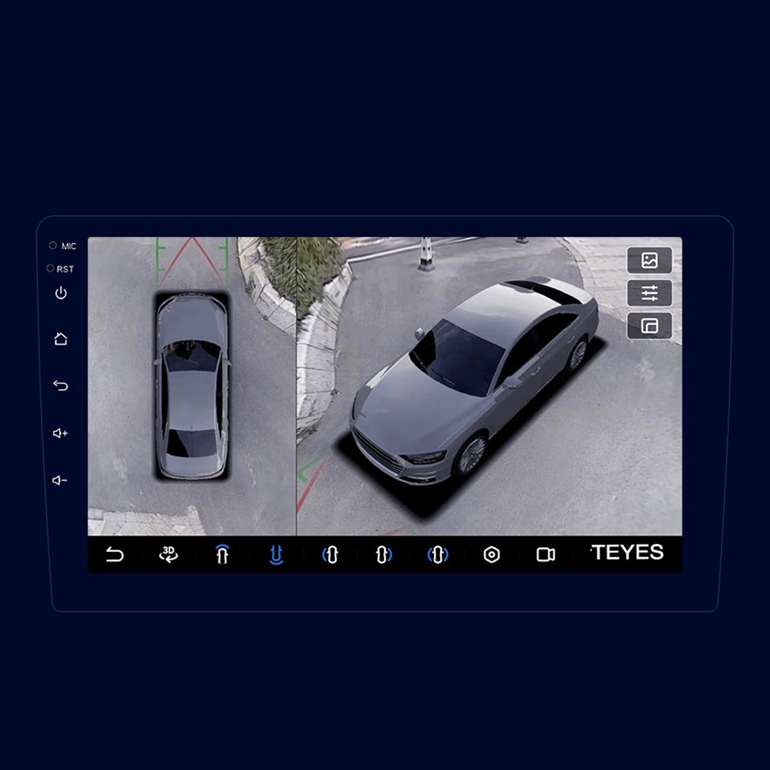 Navigatie Auto Teyes CC3 360° Mini 2007-2016 6+128GB 9" QLED Octa-core 1.8Ghz, Android 4G Bluetooth 5.1 DSP [4]