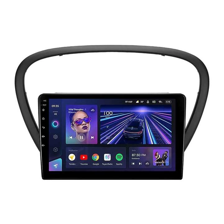 Navigatii Auto - Navigatie Auto Teyes CC3 360° Peugeot 607 2004-2010 6+128GB 9" QLED Octa-core 1.8Ghz, Android 4G Bluetooth 5.1 DSP