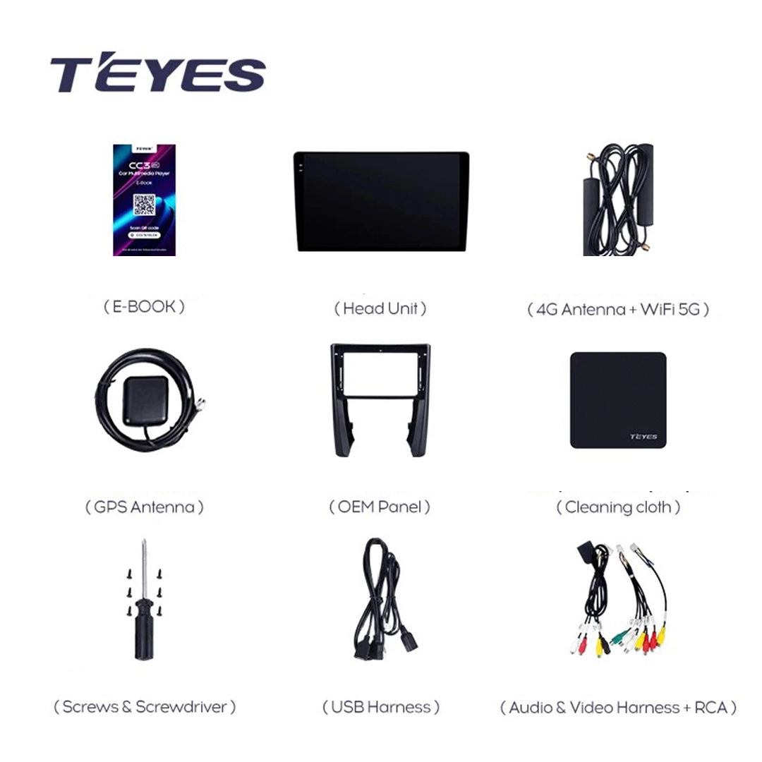 Navigatie Auto Teyes CC3 360° Porsche Cayman 2005-2012 6+128GB 9" QLED Octa-core 1.8Ghz, Android 4G Bluetooth 5.1 DSP [6]