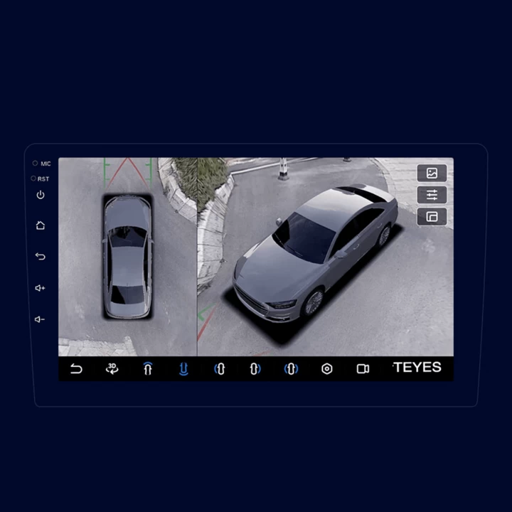 Navigatie Auto Teyes CC3 360° Volkswagen Passat B7 2010-2015 6+128GB 10.2" QLED Octa-core 1.8Ghz, Android 4G Bluetooth 5.1 DSP [4]