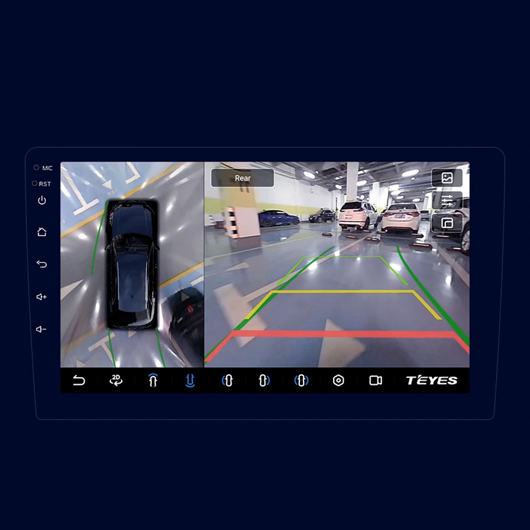 Navigatie Auto Teyes CC3 360° Volkswagen Touran 1 2003-2010 6+128GB 10.2" QLED Octa-core 1.8Ghz, Android 4G Bluetooth 5.1 DSP [3]