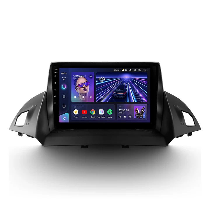 NAVIGATII FORD - Navigatie Auto Teyes CC3 Ford Kuga 2013-2019 4+32GB 9" QLED Octa-core 1.8Ghz Android 4G Bluetooth 5.1 DSP