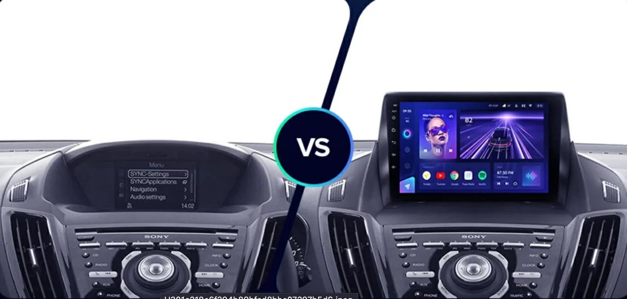 Navigatie Auto Teyes CC3 Ford Kuga 2013-2019 4+32GB 9" QLED Octa-core 1.8Ghz Android 4G Bluetooth 5.1 DSP [2]