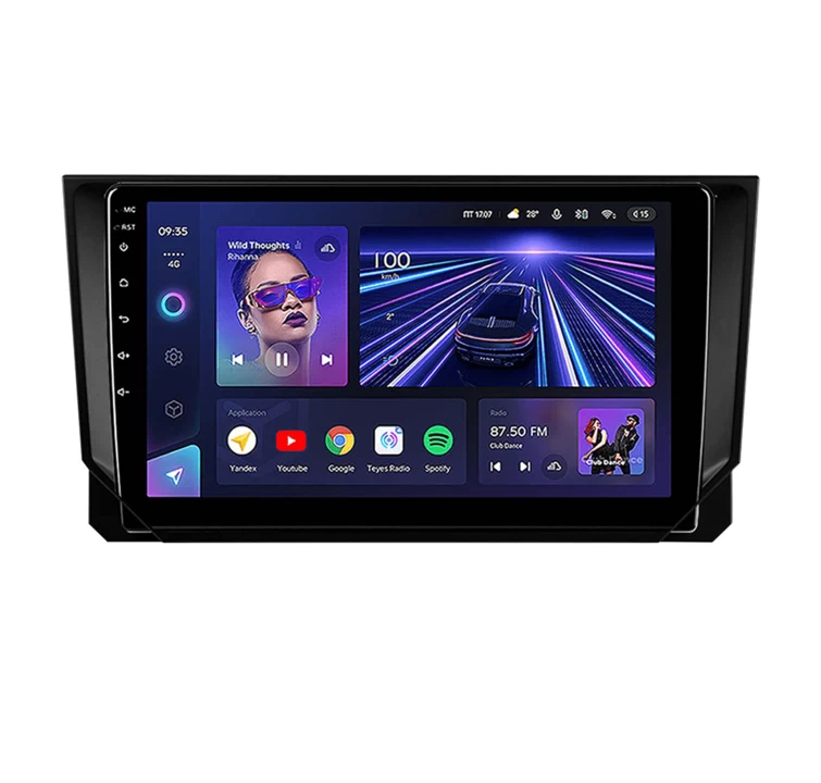 Navigatii Auto - Navigatie Auto Teyes CC3 Seat Ibiza 5 2017-2020 4+32GB 9" QLED Octa-core 1.8Ghz Android 4G Bluetooth 5.1 DSP