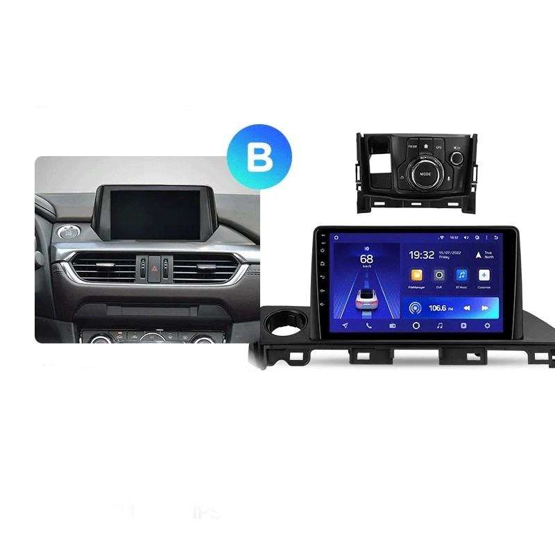 Navigatie Auto Teyes CC3 Split Mazda 6 2015-2018 4+32GB 9" QLED Octa-core 1.8Ghz, Android 4G Bluetooth 5.1 DSP [7]