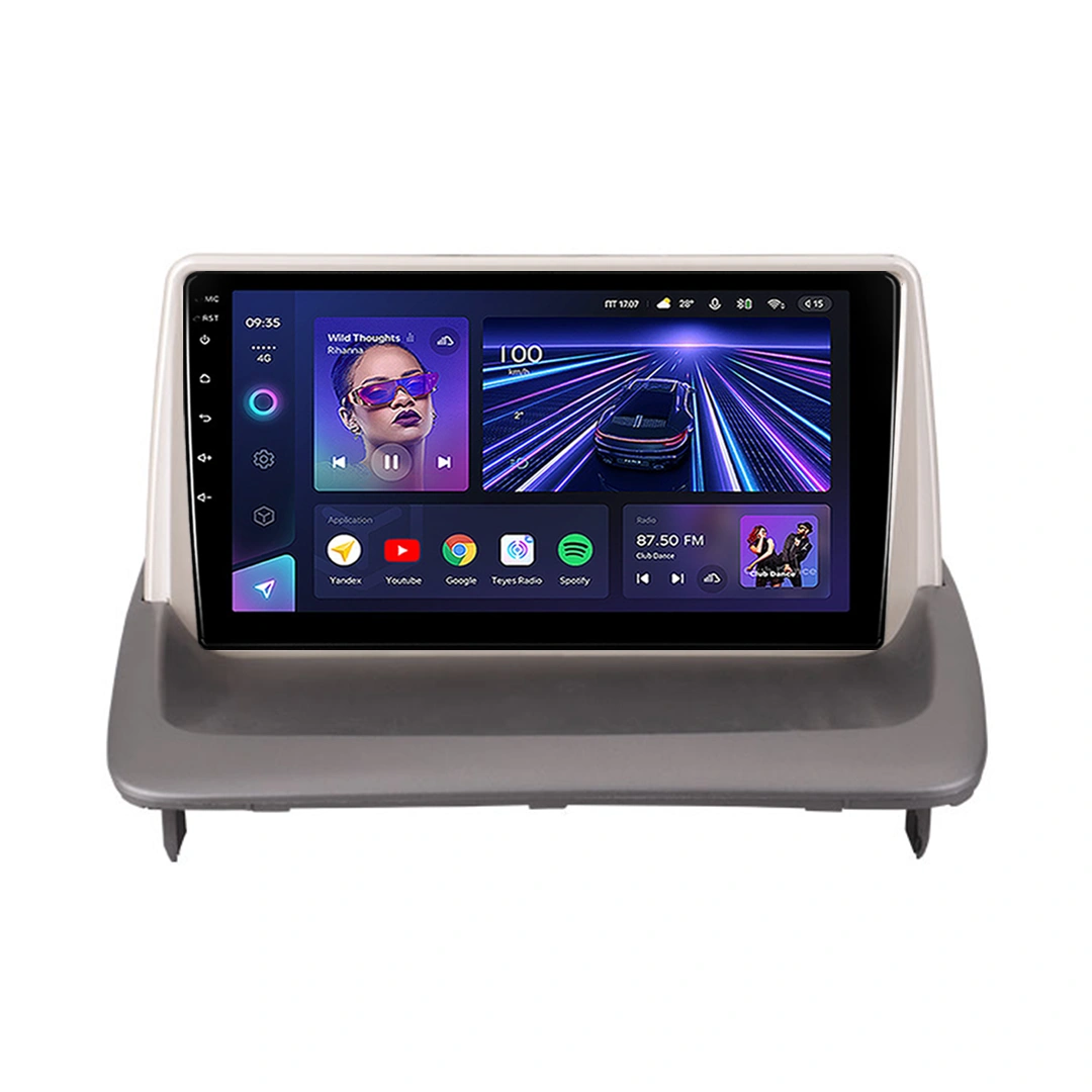 Navigatii Auto - Navigatie Auto Teyes CC3 Split Volvo C70 2004-2013 4+32GB 9" QLED Octa-core 1.8Ghz, Android 4G Bluetooth 5.1 DSP