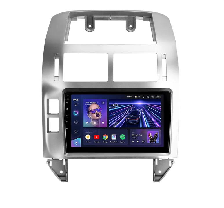 Navigatii Auto - Navigatie Auto Teyes CC3 Volkswagen Polo 4 2001-2009 4+32GB 9" QLED Octa-core 1.8Ghz Android 4G Bluetooth 5.1 DSP