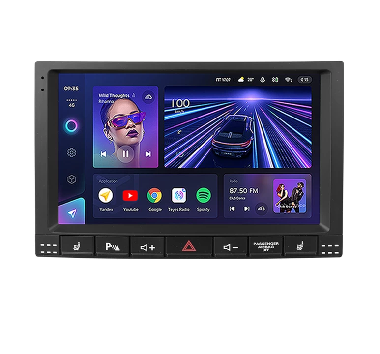Navigatii Auto - Navigatie Auto Teyes CC3 Volkswagen Touareg 1 2002-2010 4+32GB 9" QLED Octa-core 1.8Ghz Android 4G Bluetooth 5.1 DSP