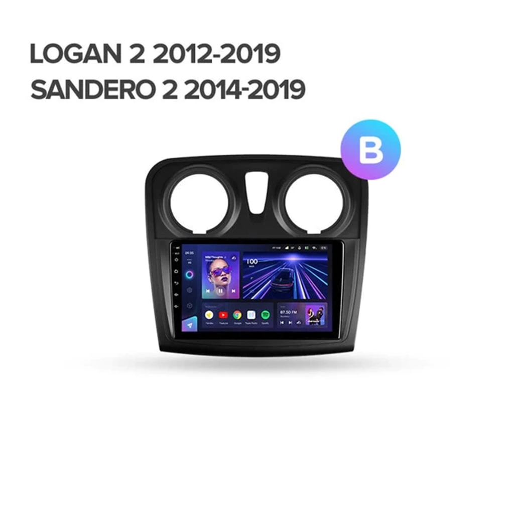 Navigatie Auto Teyes CC3L Dacia Sandero 2 2017-2022 4+64GB 9" IPS Octa-core 1.6Ghz, Android 4G Bluetooth 5.1 DSP [5]