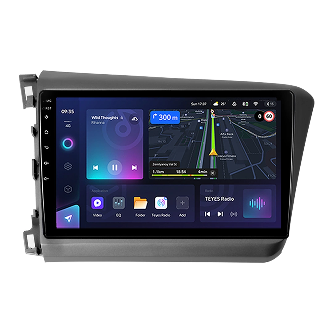 Navigatii Auto - Navigatie Auto Teyes CC3L WiFi Honda Civic 9 2011-2017 2+32GB 9" IPS Quad-core 1.3Ghz, Android Bluetooth 5.1 DSP
