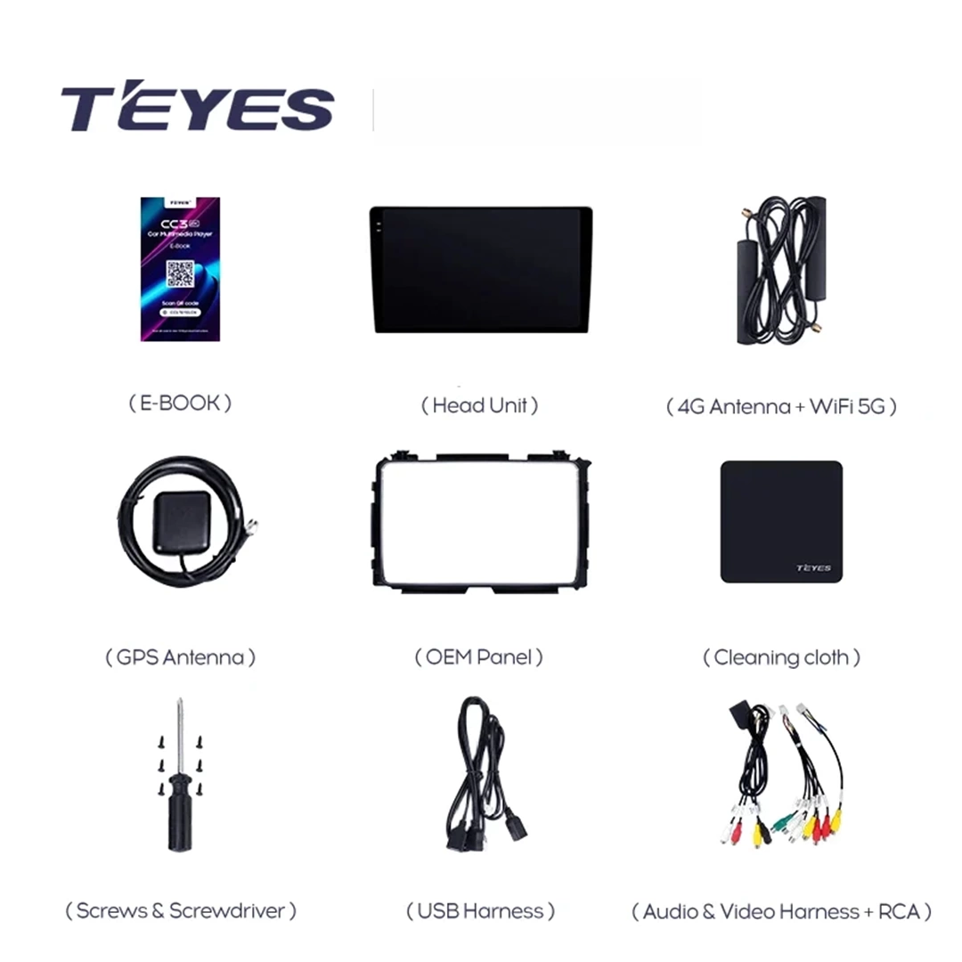 Navigatie Auto Teyes CC3L WiFi Honda HR-V 2015-2022 2+32GB 9" IPS Quad-core 1.3Ghz, Android Bluetooth 5.1 DSP [6]