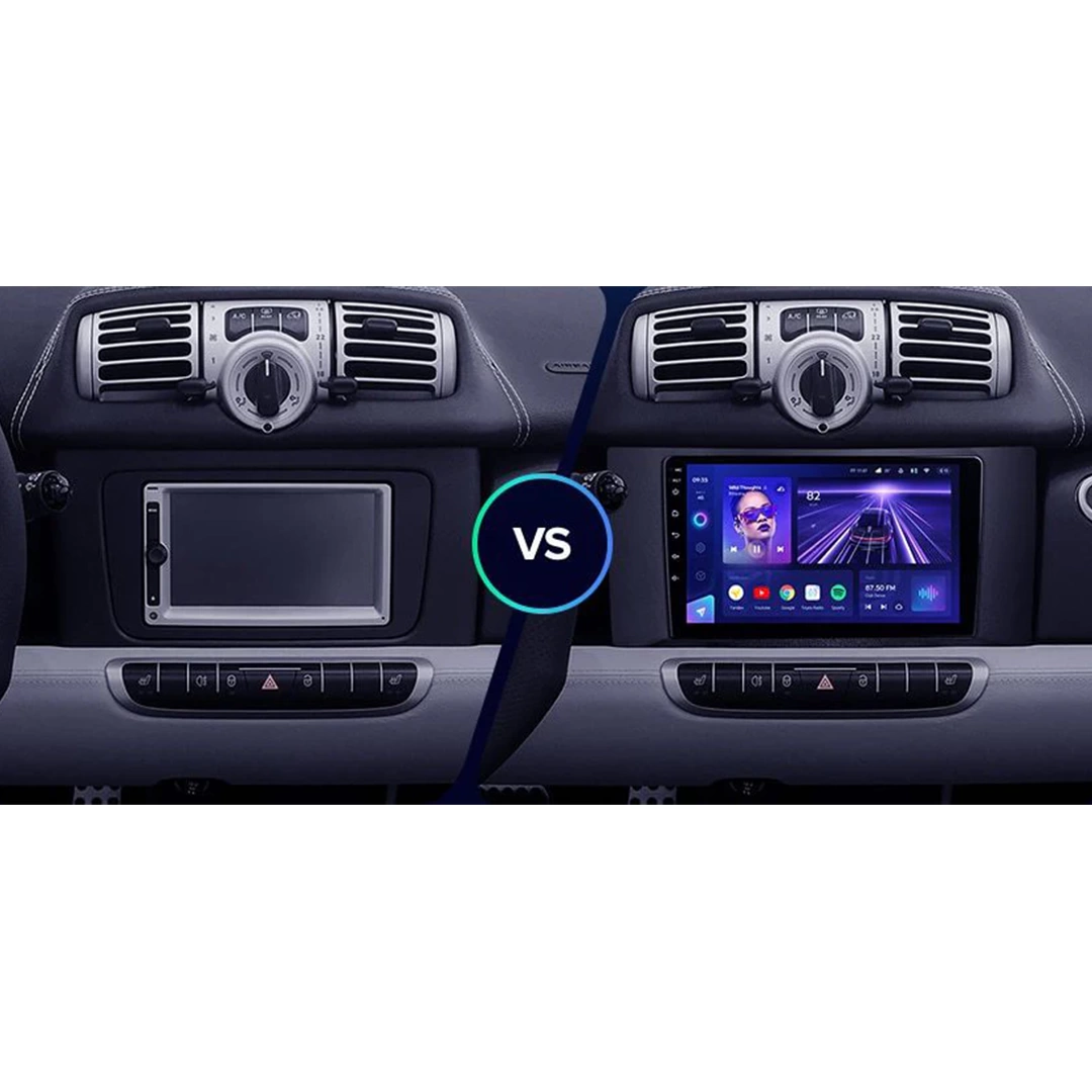 Navigatie Auto Teyes CC3L WiFi Smart Fortwo 2007-2014 2+32GB 9" IPS Quad-core 1.3Ghz, Android Bluetooth 5.1 DSP [2]