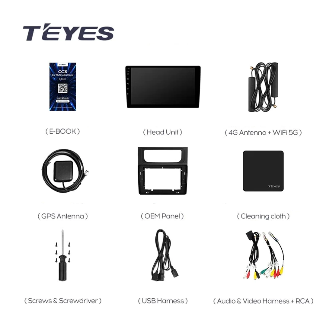 Navigatie Auto Teyes CC3L WiFi Volkswagen Touran 2 2015-2023 2+32GB 10.2" IPS Quad-core 1.3Ghz, Android Bluetooth 5.1 DSP [6]