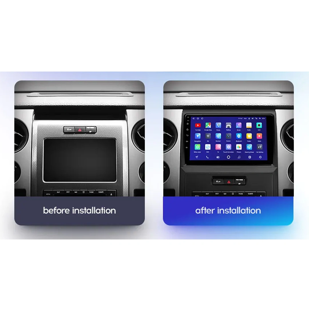 Navigatie Auto Teyes CC4 Ford F150 2009-2014 6+64GB 9.5" QLED Octa-core 2.7Ghz, Android 4G Bluetooth 5.1 DSP [1]