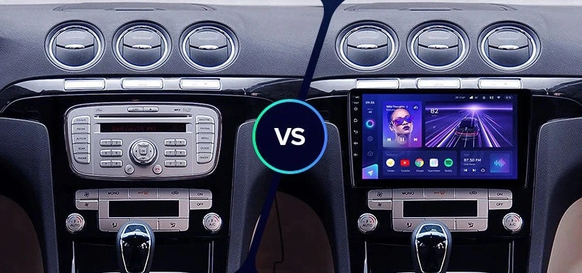 NAVIGATII FORD - Navigatie Auto Teyes CC4 Ford S-MAX 2006-2015 6+64GB 9.5" QLED Octa-core 2.7Ghz, Android 4G Bluetooth 5.1 DSP