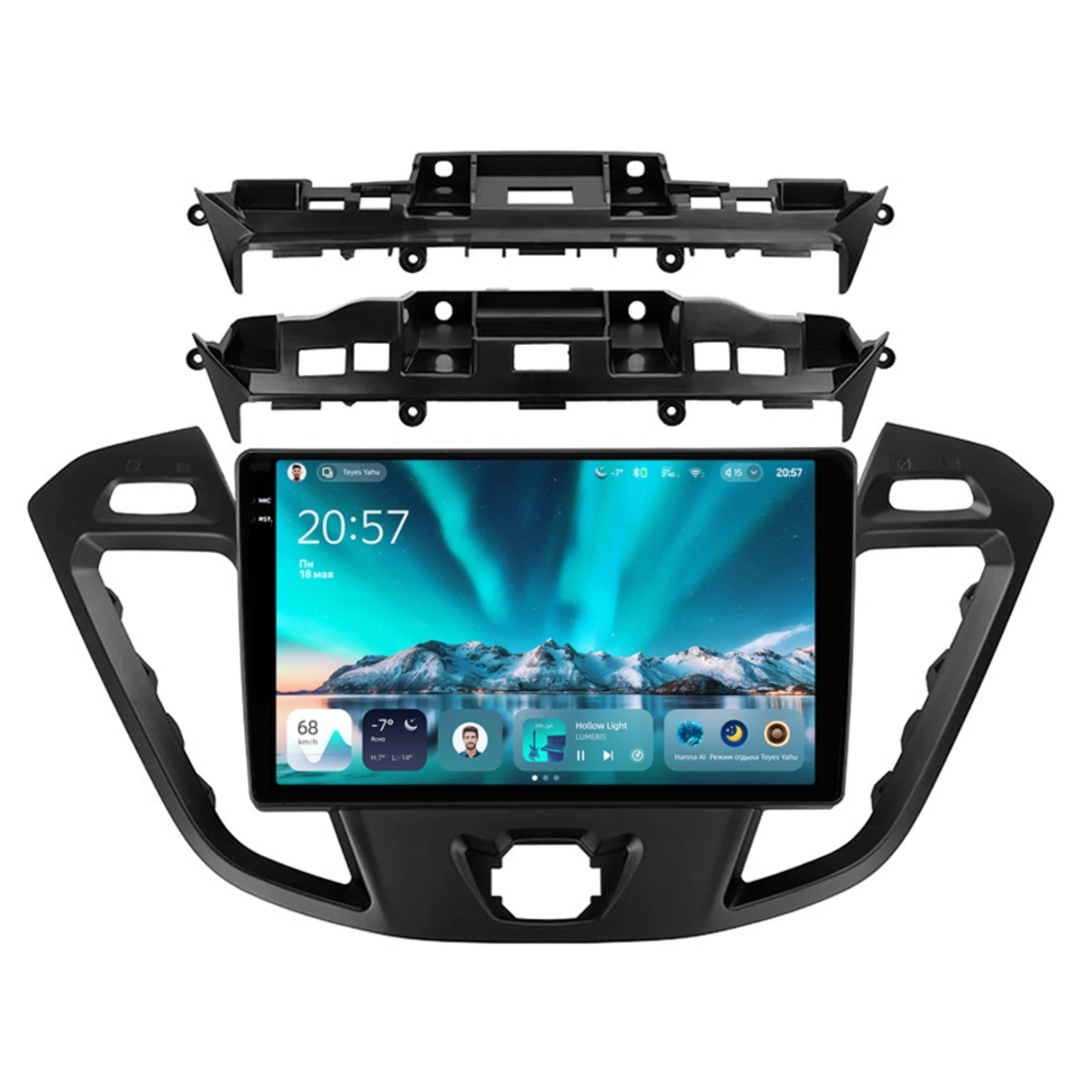 NAVIGATII FORD - Navigatie Auto Teyes CC4 Ford Transit Custom 2012-2023 6+64GB 9.5" QLED Octa-core 2.7Ghz, Android 4G Bluetooth 5.1 DSP