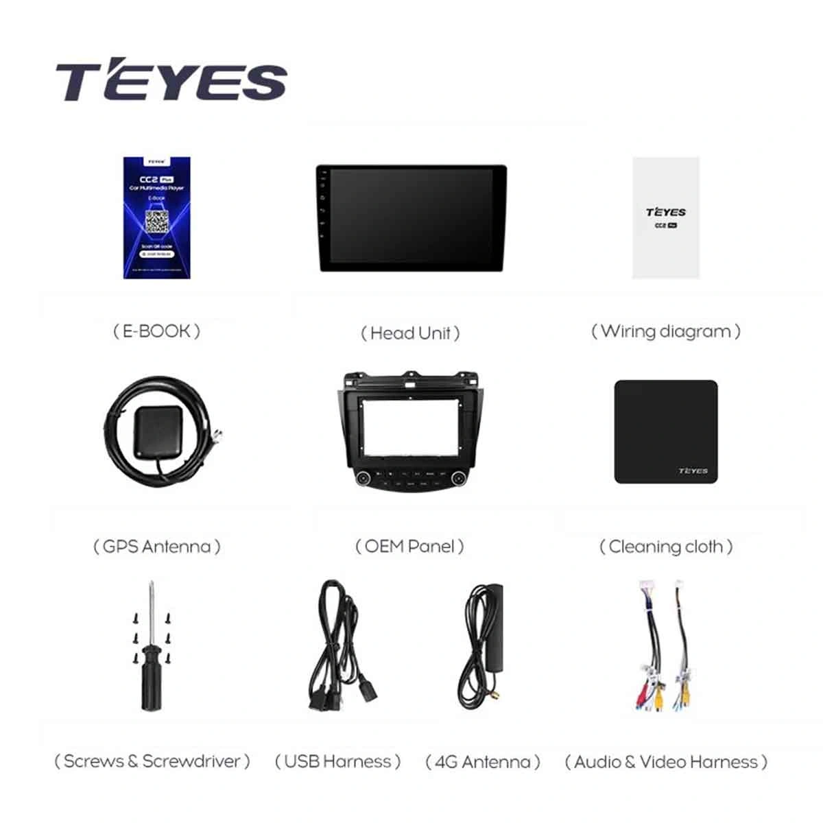 Navigatie Auto Teyes CC4 Honda Accord 7 2002-2008 8+128GB 10.36" QLED Octa-core 2.7Ghz, Android 4G Bluetooth 5.1 DSP [3]