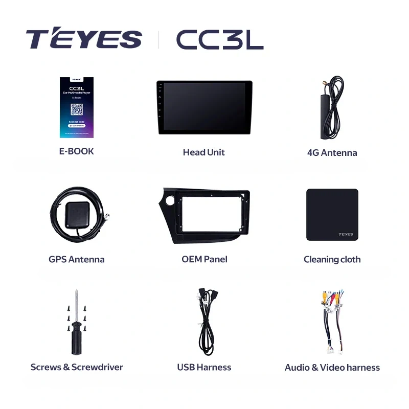 Navigatie Auto Teyes CC4 Honda Insight 2009-2014 6+128GB 9.5" QLED Octa-core 2.7Ghz, Android 4G Bluetooth 5.1 DSP [3]