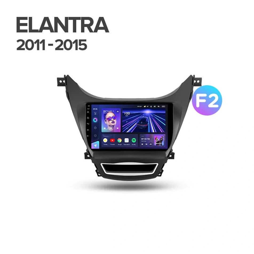 Navigatie Auto Teyes CC4 Hyundai Elantra 5 2010-2016 6+128GB 9.5" QLED Octa-core 2.7Ghz, Android 4G Bluetooth 5.1 DSP [4]