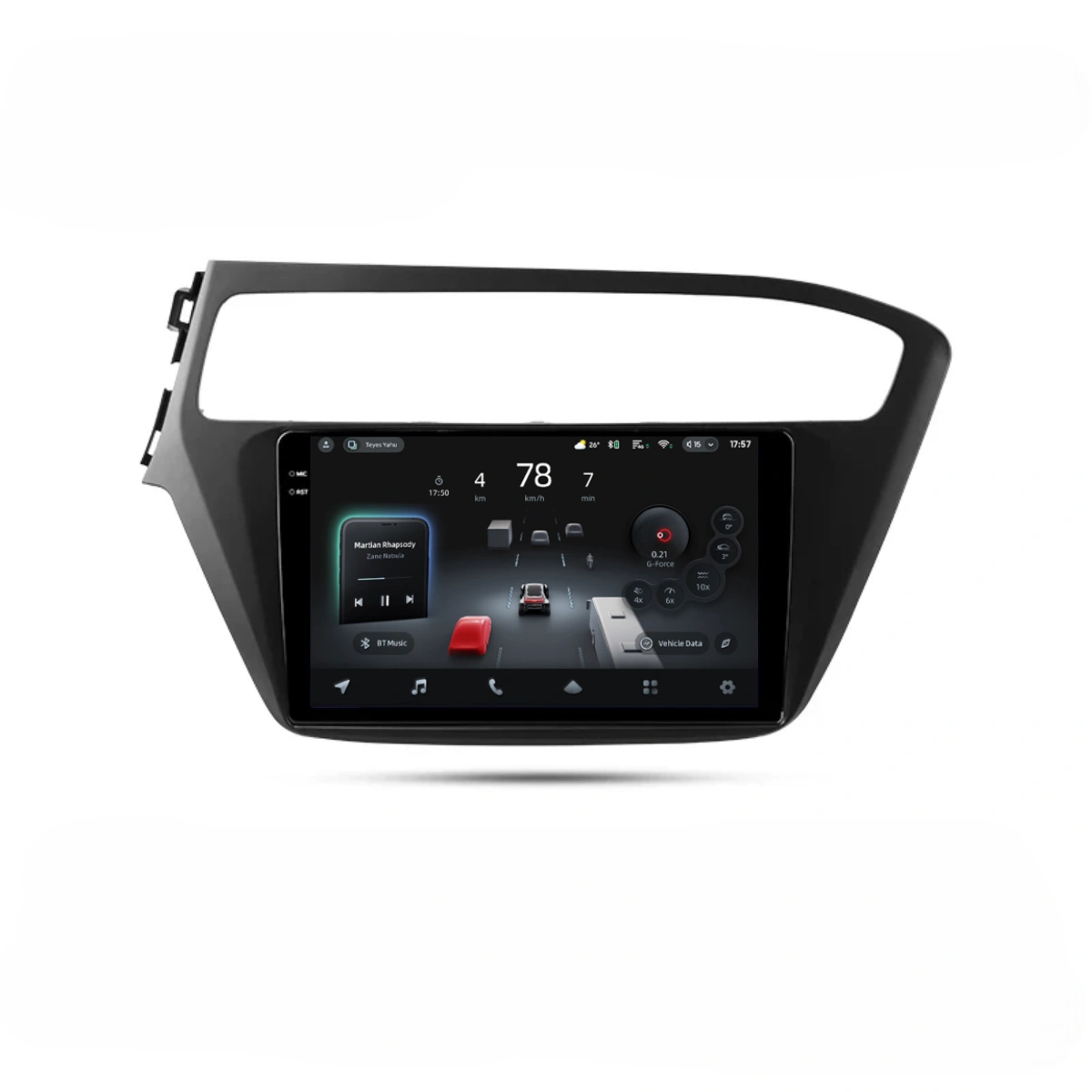 Soundhouse - Navigatie Auto Teyes CC4 Hyundai i20 2018-2020 6+64GB 9.5" QLED Octa-core 2.7Ghz, Android 4G Bluetooth 5.1 DSP
