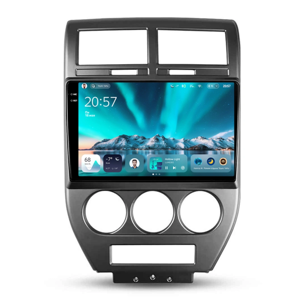 NAVIGATII JEEP - Navigatie Auto Teyes CC4 Jeep Compass 1 2006-2010 8+128GB 10.36" QLED Octa-core 2.7Ghz, Android 4G Bluetooth 5.1 DSP