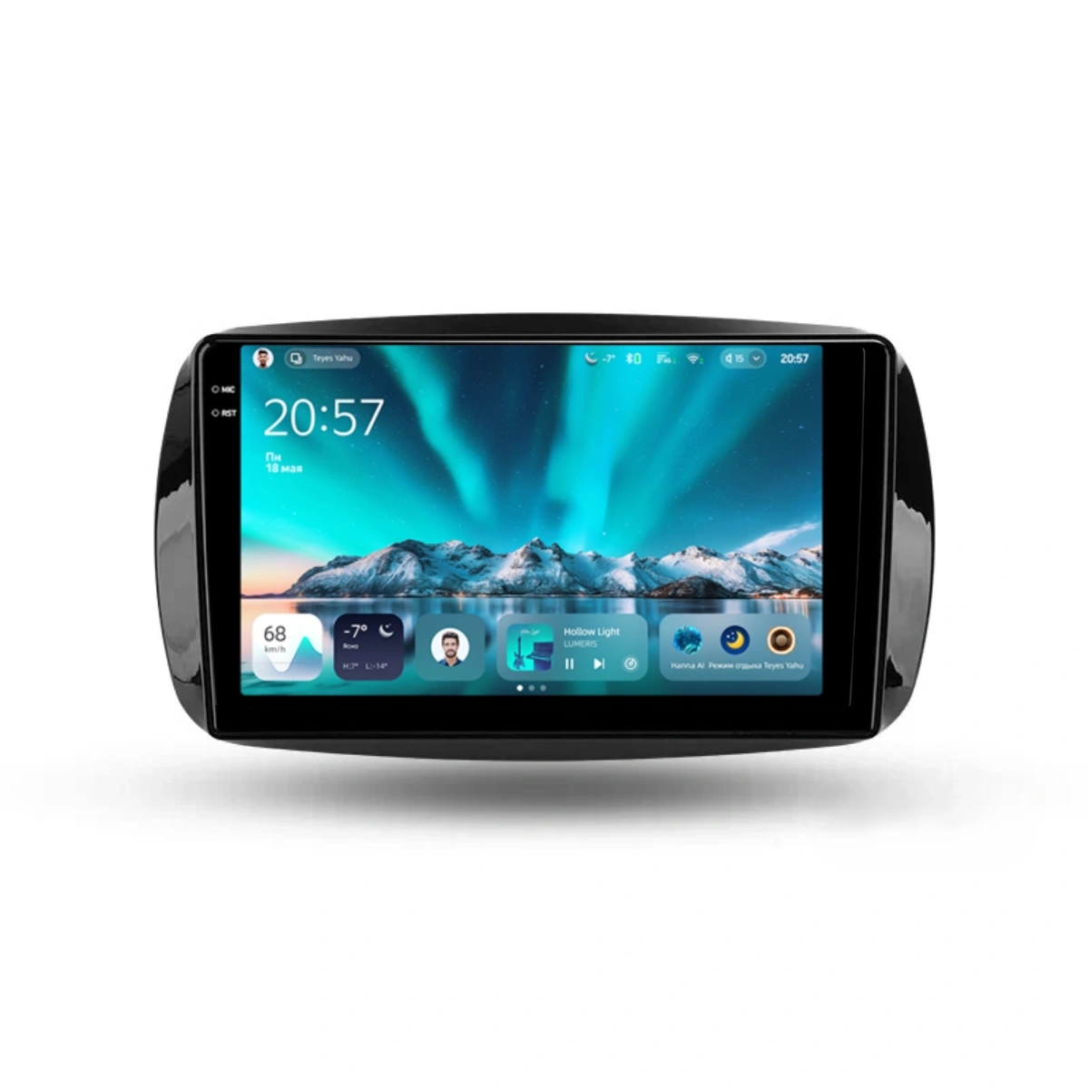 NAVIGATII MERCEDES-BENZ - Navigatie Auto Teyes CC4 Mercedes-Benz Fortwo 2014-2023 6+64GB 9.5" QLED Octa-core 2.7Ghz, Android 4G Bluetooth 5.1 DSP