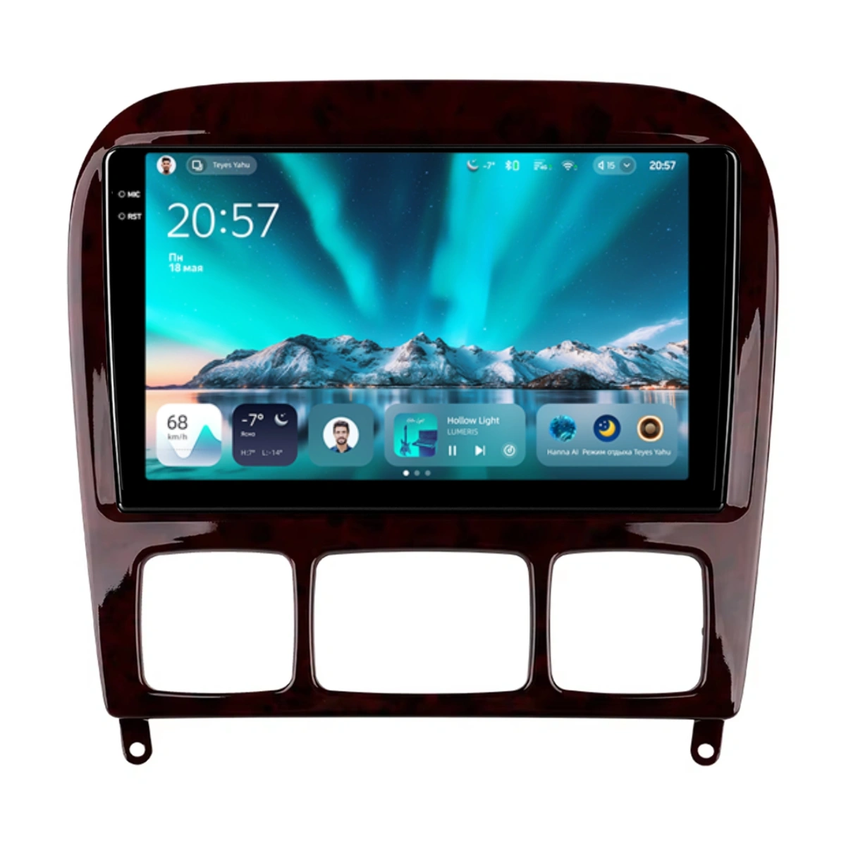 NAVIGATII MERCEDES-BENZ - Navigatie Auto Teyes CC4 Mercedes-Benz S Class W220 1998-2005 6+64GB 9.5" QLED Octa-core 2.7Ghz, Android 4G Bluetooth 5.1 DSP
