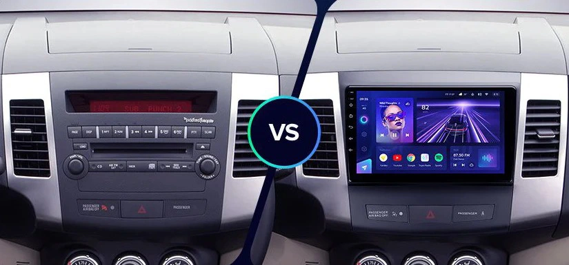 Navigatie Auto Teyes CC4 Mitsubishi Outlander 2 2007-2013 6+64GB 9.5" QLED Octa-core 2.7Ghz, Android 4G Bluetooth 5.1 DSP [2]