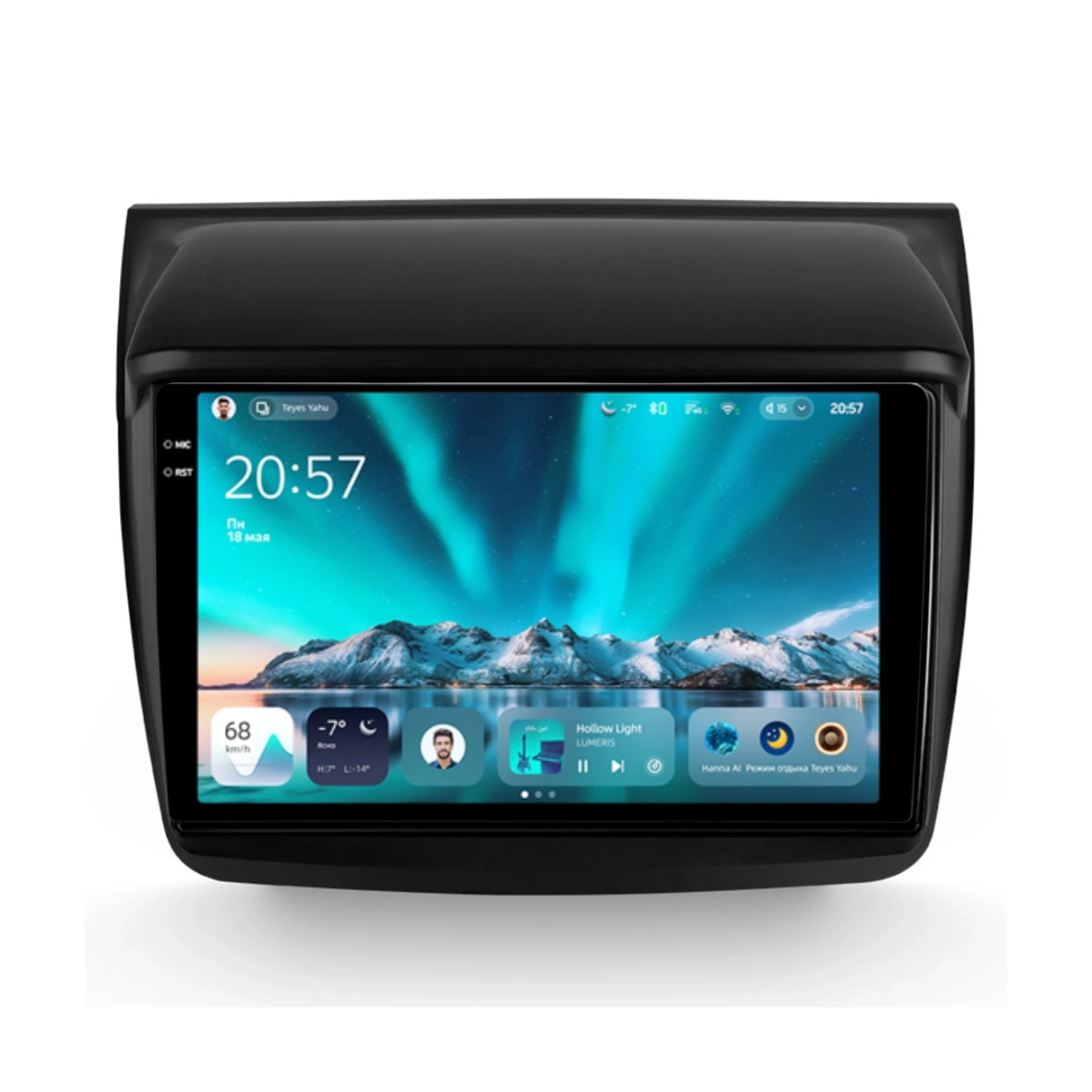 NAVIGATII MITSUBISHI - Navigatie Auto Teyes CC4 Mitsubishi Pajero Sport 2 2008-2016 6+128GB 9.5" QLED Octa-core 2.7Ghz, Android 4G Bluetooth 5.1 DSP