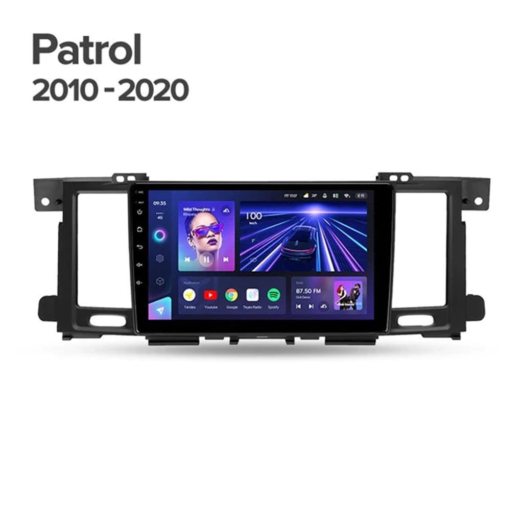 Navigatie Auto Teyes CC4 Nissan Patrol Y61 2004-2021 6+64GB 9.5" QLED Octa-core 2.7Ghz, Android 4G Bluetooth 5.1 DSP [3]