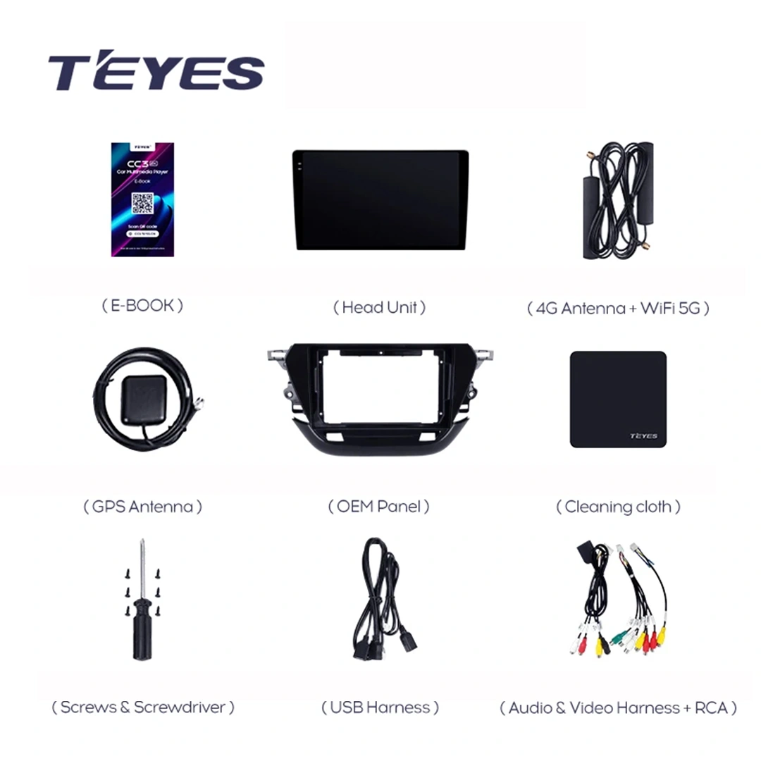 Navigatie Auto Teyes CC4 Opel Corsa F 2019-2023 6+128GB 9.5" QLED Octa-core 2.7Ghz, Android 4G Bluetooth 5.1 DSP [2]