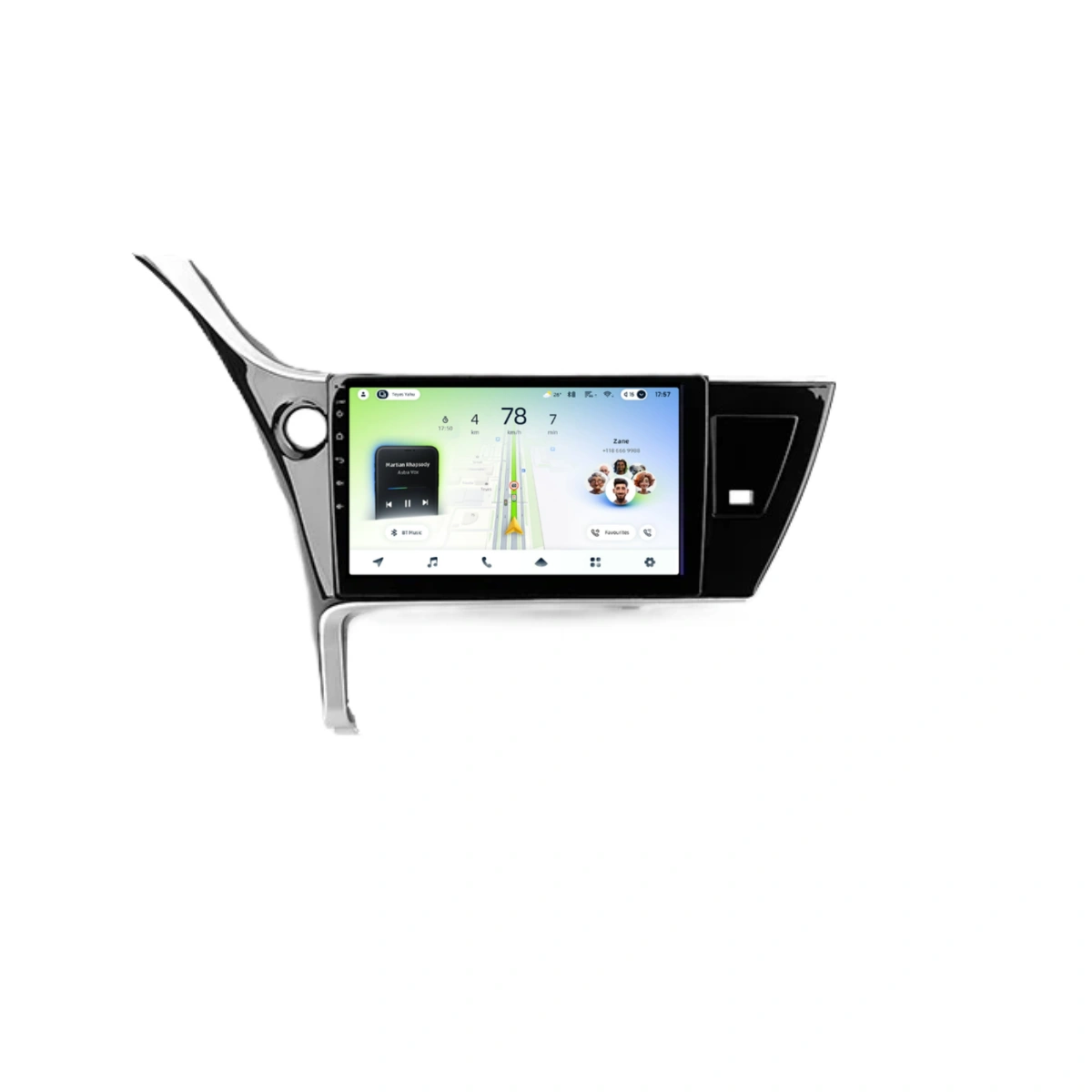 NAVIGATII TOYOTA - Navigatie Auto Teyes CC4 Toyota Corolla 11 2017-2018 6+64GB 10.36" QLED Octa-core 2.7Ghz, Android 4G Bluetooth 5.1 DSP
