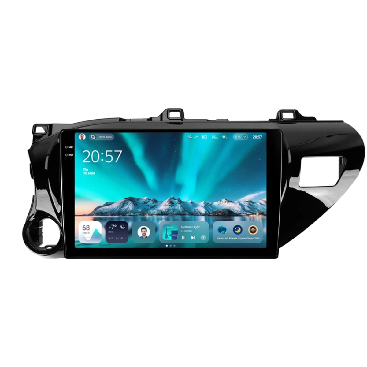 NAVIGATII TOYOTA - Navigatie Auto Teyes CC4 Toyota Hilux 2015-2020 8+128GB 10.36" QLED Octa-core 2.7Ghz, Android 4G Bluetooth 5.1 DSP
