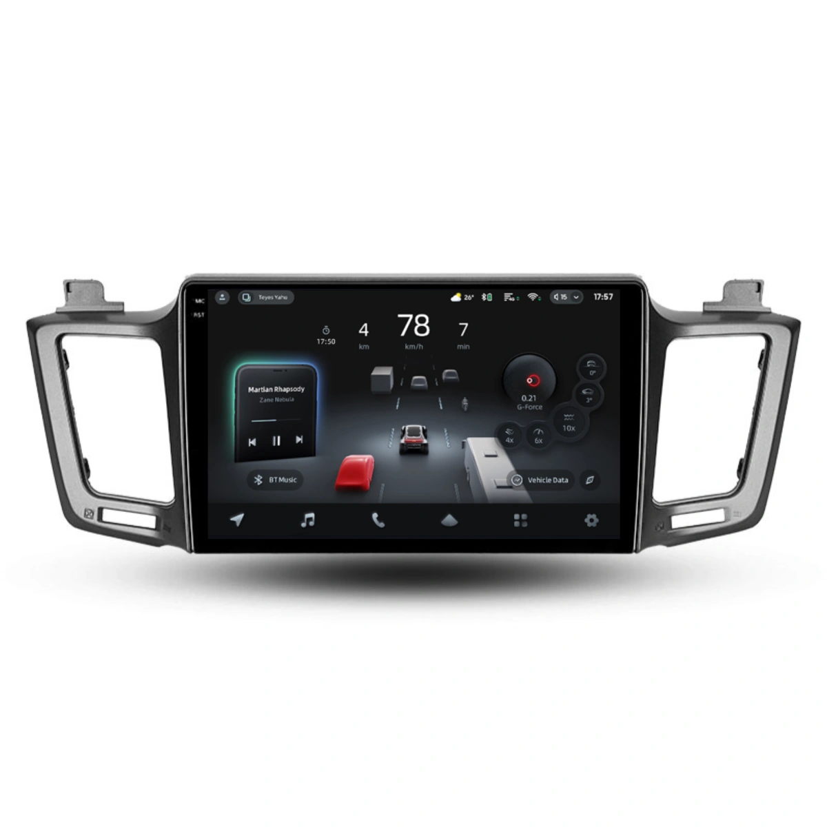 NAVIGATII TOYOTA - Navigatie Auto Teyes CC4 Toyota RAV4 XA40 2012-2018 8+128GB 10.36" QLED Octa-core 2.7Ghz, Android 4G Bluetooth 5.1 DSP