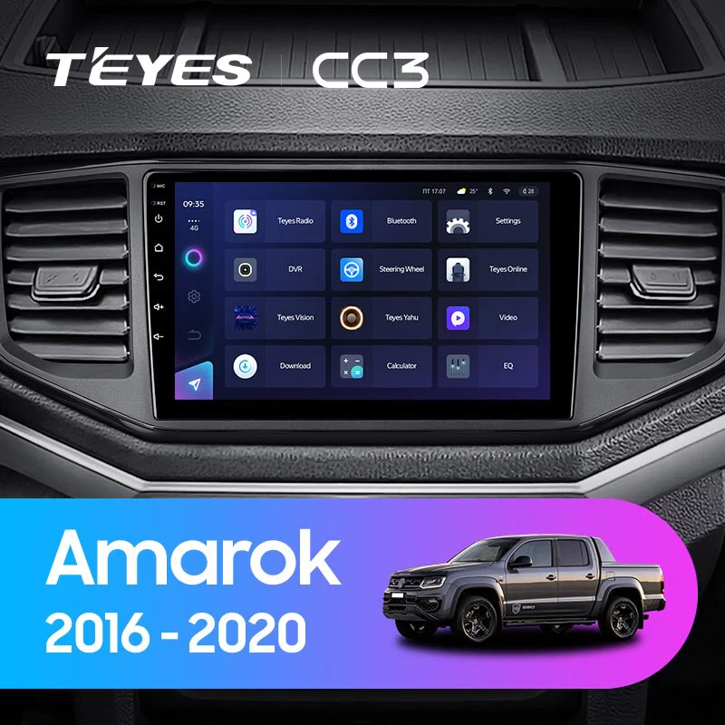 Navigatie Auto Teyes CC4 Volkswagen Amarok 2016-2020 6+64GB 9.5" QLED Octa-core 2.7Ghz, Android 4G Bluetooth 5.1 DSP [1]