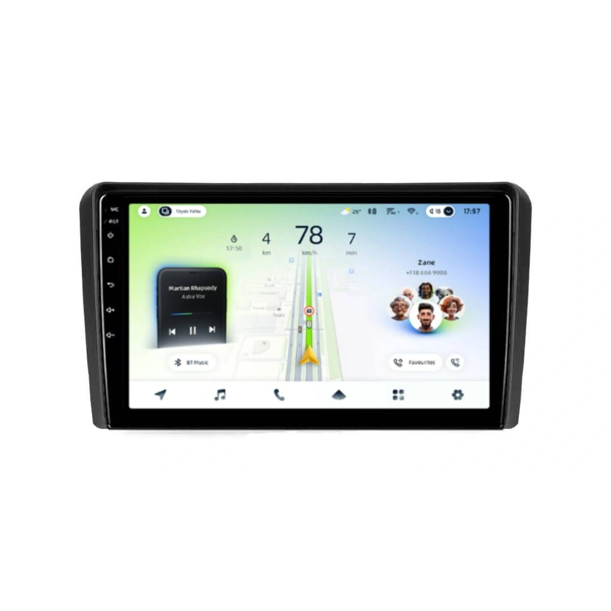 NAVIGATII AUDI - Navigatie Auto Teyes CC4L Audi A3 8P 2004-2013 6+64GB 9" QLED Qualcomm 2Ghz, Android 4G Bluetooth 5.1 DSP