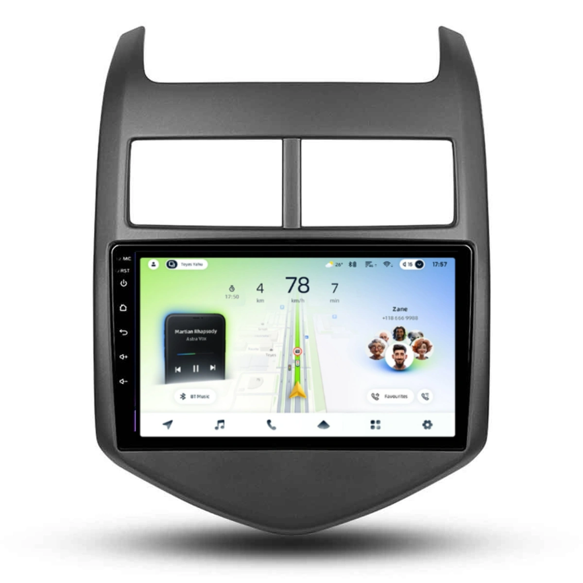 NAVIGATII CHEVROLET - Navigatie Auto Teyes CC4L Chevrolet Aveo T300 2012-2015 6+64GB 9" QLED Qualcomm 2Ghz, Android 4G Bluetooth 5.1 DSP