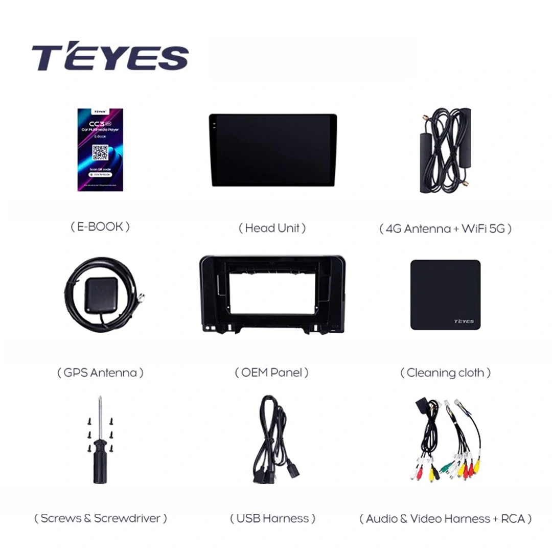 Navigatie Auto Teyes CC4L Citroen C3 CC21 2022-2023 6+64GB 10.2" QLED Qualcomm 2Ghz, Android 4G Bluetooth 5.1 DSP [3]