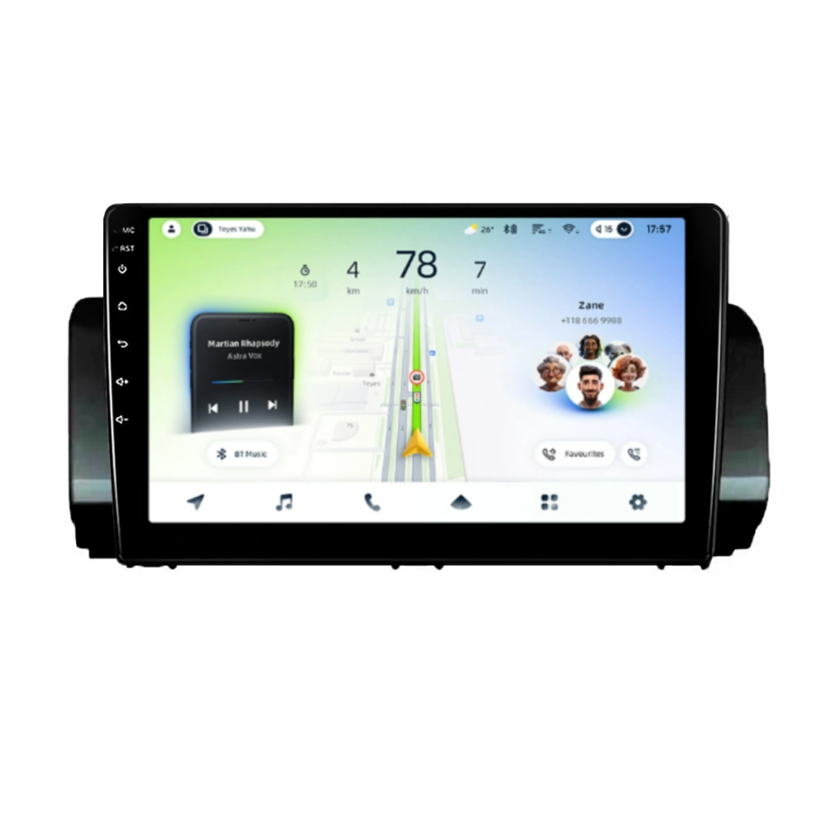NAVIGATII DACIA - Navigatie Auto Teyes CC4L Dacia Sandero 3 2021-2024 6+64GB 9" QLED Qualcomm 2Ghz, Android 4G Bluetooth 5.1 DSP