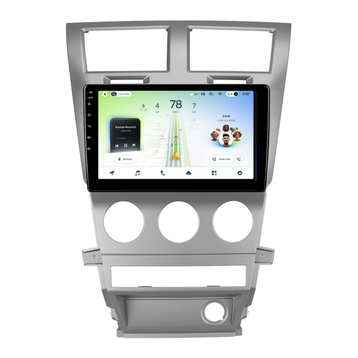 NAVIGATII DODGE - Navigatie Auto Teyes CC4L Dodge Dodge Nitro 2006-2011 6+64GB 9" QLED Qualcomm 2Ghz, Android 4G Bluetooth 5.1 DSP