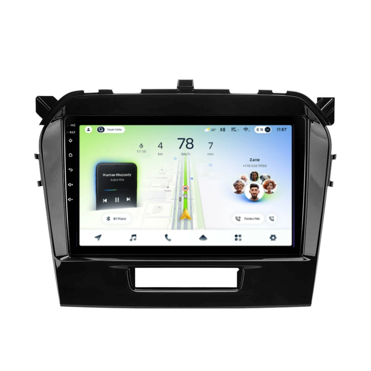 NAVIGATII SUZUKI - Navigatie Auto Teyes CC4L DTS Suzuki Vitara 4 2014-2018 6+64GB 9" QLED Qualcomm 2Ghz, Android 4G Bluetooth 5.1 DSP