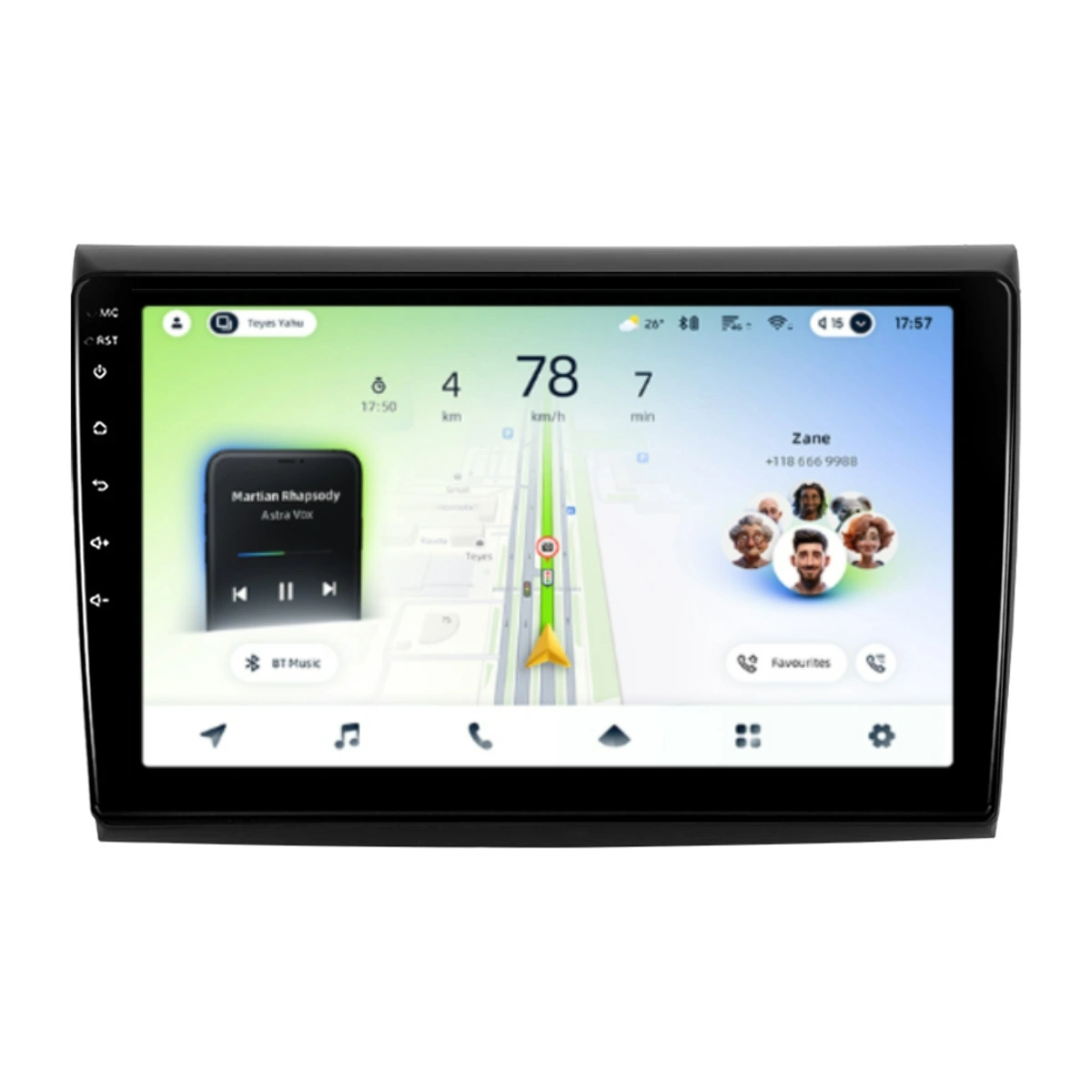 Soundhouse - Navigatie Auto Teyes CC4L Fiat Bravo 2007-2014 6+64GB 9" QLED Qualcomm 2Ghz, Android 4G Bluetooth 5.1 DSP