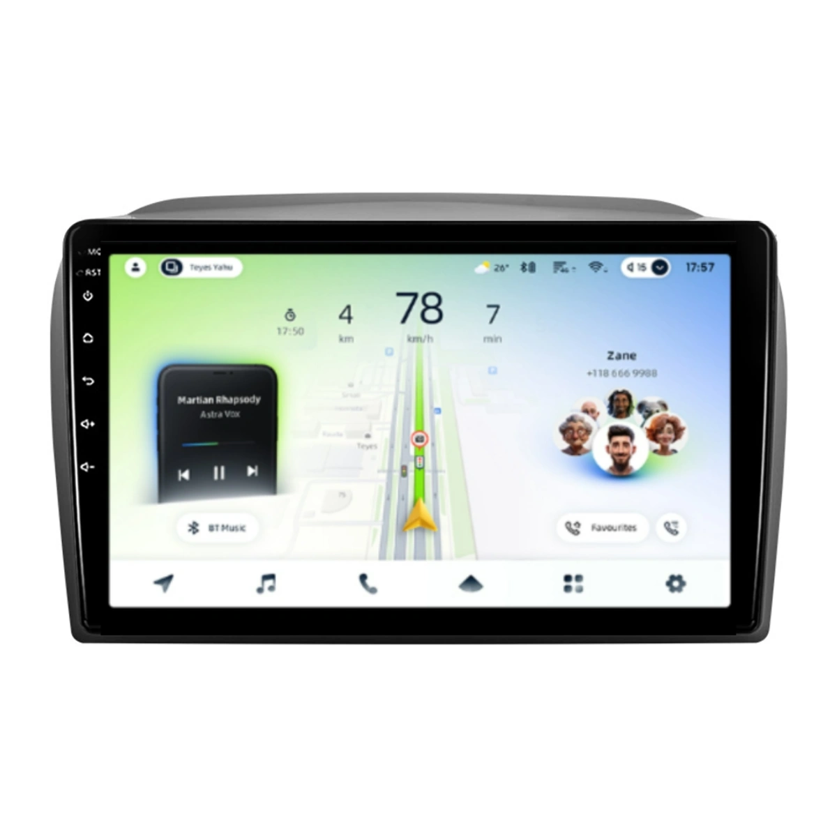 Soundhouse - Navigatie Auto Teyes CC4L Fiat Doblo 2 2009-2015 6+64GB 9" QLED Qualcomm 2Ghz, Android 4G Bluetooth 5.1 DSP